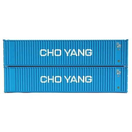 Jacksonville Terminal 40 ft. N CHO Yang Standard Height Container, 2PK JTC405553